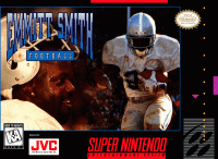Emmitt Smith Football Super Nintendo  box art